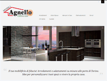 Tablet Screenshot of agnellotuttocasa.com